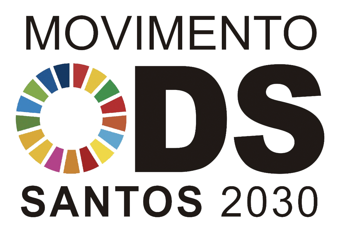 Logo Movimento ODS Santos 2030